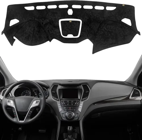 Miniatura 21 de Cubierta de tablero Tapete de salpicadero Compatible con Hyundai Tucson 2015-2010, 2015 IX35 (para transmisión manual izquierda), tapete