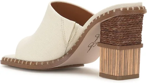Miniatura 7 de Jessica Simpson Womens Lendrila Leather Slip-On Heels