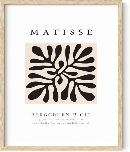 Miniatura 25 de HAUS AND HUES Matisse - Impresión artística minimalista y moderna, arte estético de Henri Matisse, póster abstracto para dormitorio, habitación