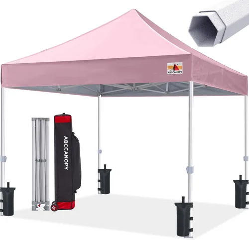 Miniatura 49 de ABCCANOPY Tienda de campaña con toldo emergente comercial 10x10 Serie Premium, Beige