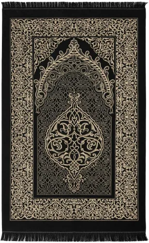 Miniatura 4 de Modefa Tapete de oración para regalos islámicos, alfombra de oración musulmana tejida fina, regalos musulmanes para hombres, regalos de Ramadán