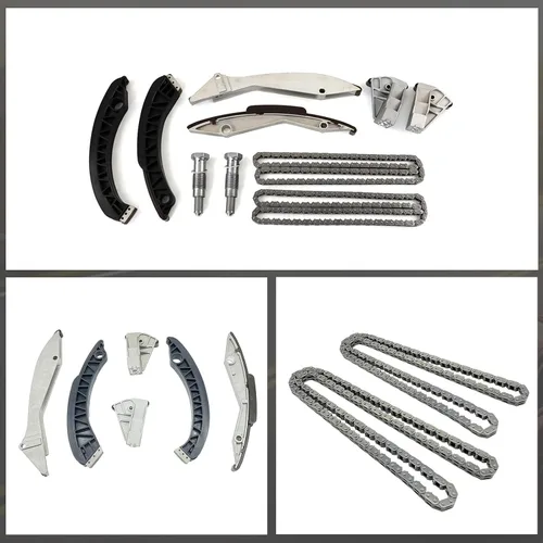 Miniatura 8 de Kit de cadena de distribución del motor, adecuado para 550i 645ci 650ci 735i 740i 745i 750i X5 N62B 4.8L, juego de cadena de distribución automotriz