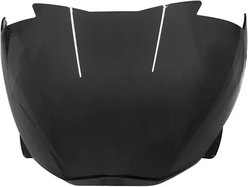 Miniatura 3 de ILM 606V - Cascos de motocicleta para todoterreno, motocross, ATV, Dirtbike, con visor solar, doble deporte, negro con pantalla tintada