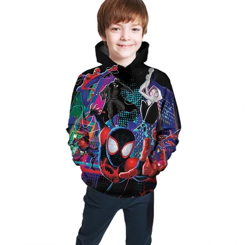 Miniatura 3 de Sudadera con capucha de anime para niños, sudadera con capucha impresa en 3D, sudaderas con capucha para cosplay, sudaderas de personajes