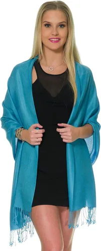 Miniatura 148 de Pashminas, chales y mantones para usar con vestidos de noche y en bodas, grandes y suaves