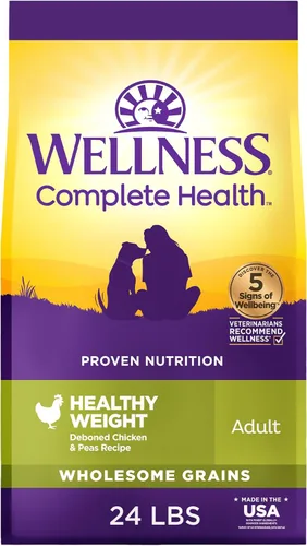 Miniatura 23 de Wellness Complete Health - Alimento seco para perros con granos, ingredientes naturales, fabricado en Estados Unidos con carne real, todas