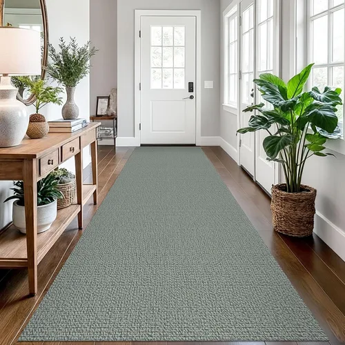 Miniatura 110 de EARTHALL Alfombra pequeña de 2 x 3 pies, lavable para entrada, antideslizante, trenzada, alfombra para puerta interior y exterior, alfombra tejida