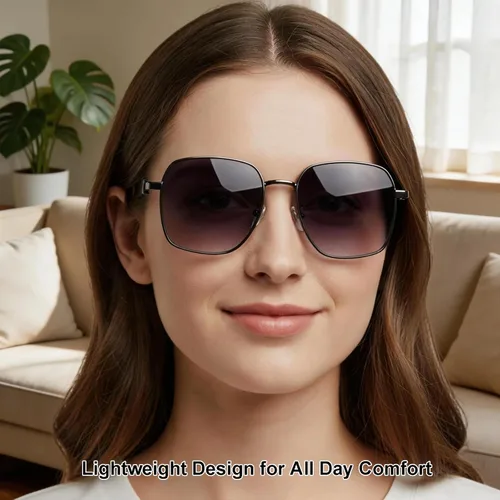 Miniatura 7 de Gafas inteligentes para hombres y mujeres, anteojos Bluetooth con micrófono y altavoces, gafas de audio de carga rápida compatibles con asistente