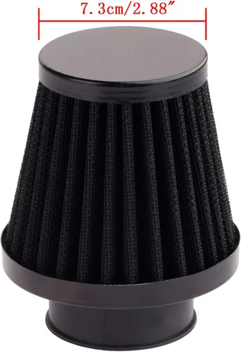 Miniatura 8 de Filtro de aire para motocicleta, 39mm lavable universal de sujeción, filtro de entrada cónico de repuesto para ATV Dirt Pit Bike Go Kart Motocicleta