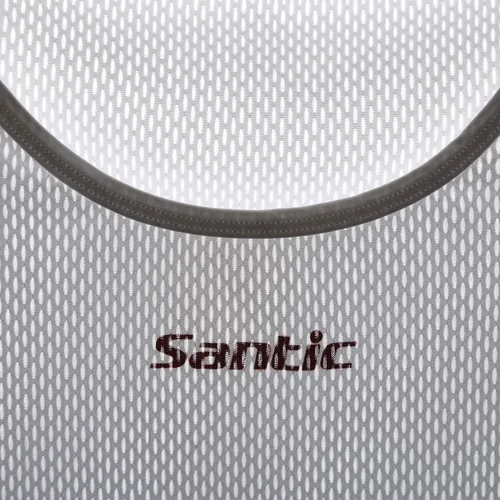 Miniatura 6 de Santic Camiseta sin mangas de ciclismo con capa base para hombre, camiseta sin mangas, chaleco de secado rápido