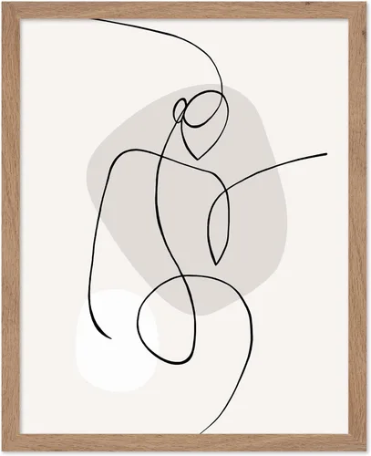 Miniatura 42 de Poster Master Póster de cara de mujer, impresión de dibujo de línea, arte moderno, arte de boceto, arte de pared de esquema, regalo para hombres