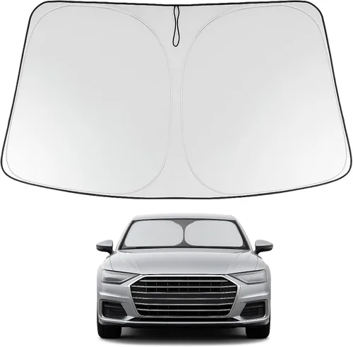 Miniatura 302 de Proadsy Parasol para parabrisas actualizado 2025, ajuste personalizado Dodge RAM 1500 2Dr 2019-2024 2025, 4 capas, plegable, protector de parasol