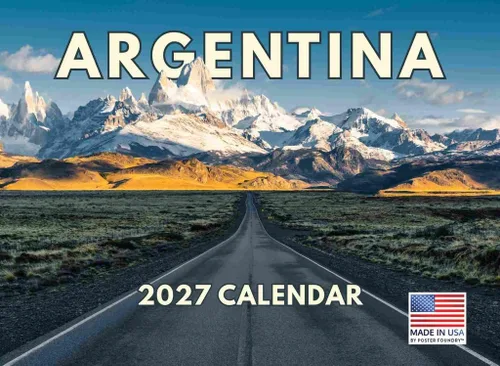 Miniatura 9 de Calendario Argentina 2026 Calendario mensual de pared de 12 meses Fabricado en Estados Unidos