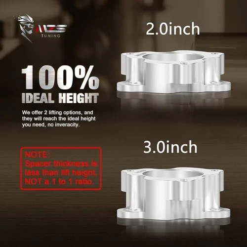 Miniatura 6 de MZS Kit de elevación niveladora delantera de 3" Compatible con Frontier 2005-2024/Xterra 2005-2015/Pathfinder 2005-2012/Equator 2009-2012 2WD 4WD