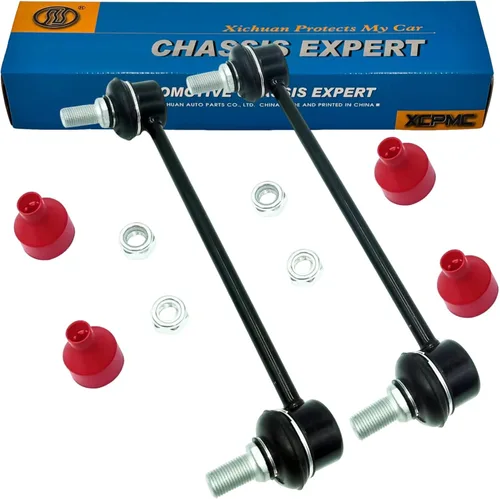 Miniatura 24 de K750523 Kit de enlace de extremo de barra estabilizadora de balancín delantera, 2 piezas, repuesto automotriz izquierdo derecho compatible