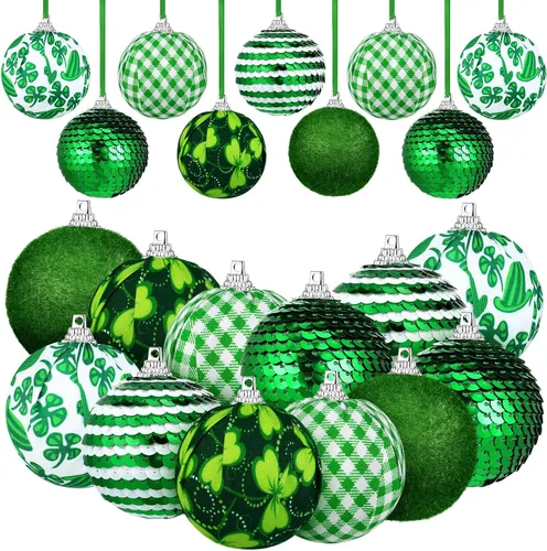 Miniatura 8 de Zhanmai Adorno de bola para el día de San Valentín, mini bola envuelta en tela, adornos colgantes decorativos, decoraciones de amor, 1.97 pulgadas