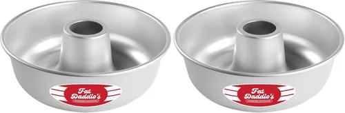 Miniatura 8 de Fat Daddio's RMP-5 Molde de aluminio anodizado para anillos pequeños, 5 x 2.25 pulgadas, plata