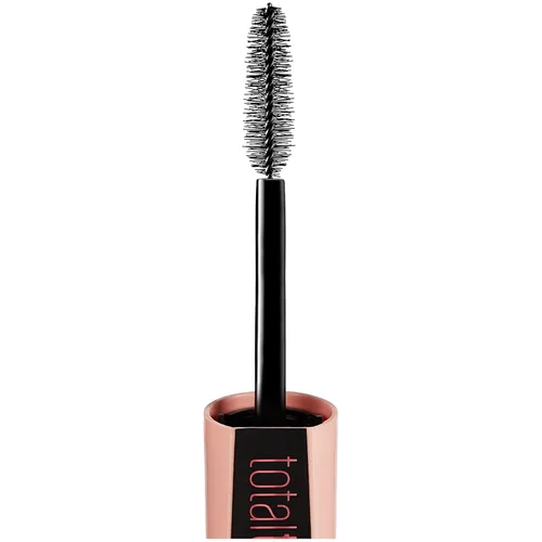 Miniatura 5 de Máscara de pestañas lavable de Maybelline Total Temptation. Negro más negro. 0.27 oz oz., lavable