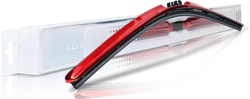 Miniatura 5 de Clix Wipers - Limpiaparabrisas de repuesto de 24 pulgadas para automóvil, cromado dorado (paquete de 1) limpiaparabrisas universal con clip y marco