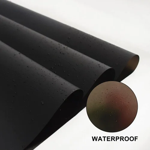 Miniatura 3 de BEISHIDA 100 PCS Papel de Envolver Floral Negro - Papel de Envolver Flores Mate Impermeable Ramo para Suministros de Floristería, Manualidades DIY