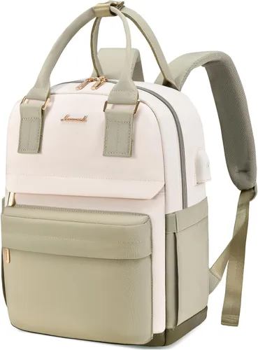 Miniatura 14 de LOVEVOOK Mini mochila para mujeres y niñas, elegante mochila impermeable con puerto USB, bonita mochila para la escuela, viajes, fiestas, Negro