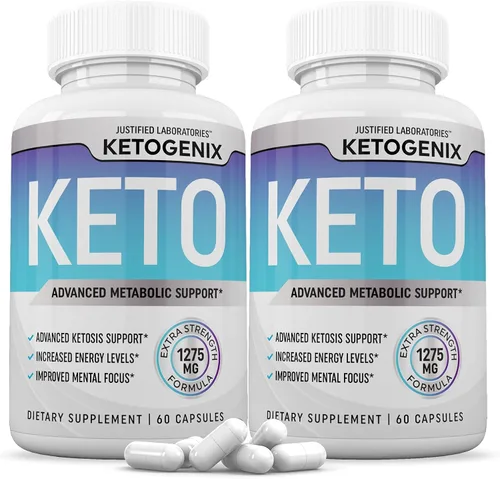 Miniatura 10 de Ketogenix Keto Pills 1275 mg Fórmula nueva y mejorada que contiene vinagre de sidra de manzana, aceite de oliva extra virgen en polvo, hoja de té