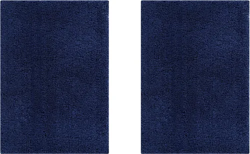 Miniatura 62 de Better Trends Micro Collection - Tapetes de baño, alfombra suave, alfombra de felpa absorbente, alfombra de baño 100% poliéster para suelo de baño