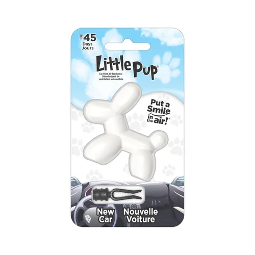 Miniatura 22 de Little Pup 96602 Aroma de vainilla, ambientador de coche, clips a ventilación de aire acondicionado, aceite de fragancia sin alcohol, plástico