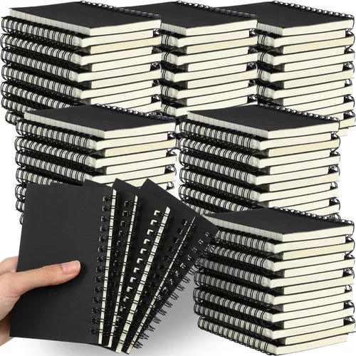 Miniatura 32 de Jutom 18 piezas de pequeños cuadernos en espiral, blocs de notas 3x5 a granel, pequeños cuadernos de bolsillo, mini blocs de notas con páginas