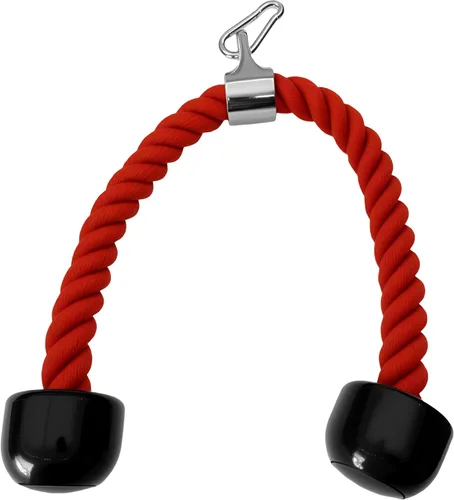 Miniatura 2 de Accesorios para cable de cuerda de tríceps, accesorios para máquina de cables para gimnasio en casa, cuerda de tríceps de 27 pulgadas para fijación