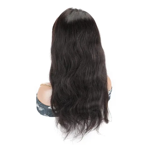Miniatura 4 de Peluca de encaje 360 ondulado con encaje frontal transparente de oreja a oreja, pelucas de encaje frontal de cabello humano virgen brasileño