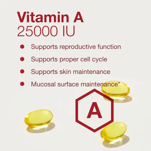 Miniatura 4 de PROTOCOL FOR LIFE BALANCE Vitamina A 25,000 UI - Salud ocular, retina e inmune - 100 cápsulas blandas