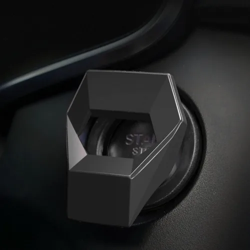 Miniatura 2 de Cubierta universal del botón de arranque del motor de aleación de aluminio del coche ajuste de control de potencia para Honda Civic Accord CRV XRV