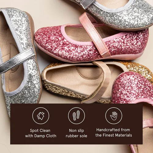 Miniatura 2 de Childrenchic Zapatos Mary Jane para niñas Zapatos de vestir clásicos y cómodos para niñas pequeñas y niños Zapatos planos perfectos
