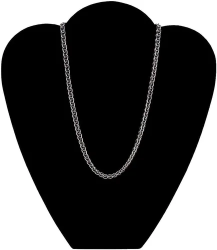 Miniatura 3 de Collar - Cadena de eslabones de trigo de la marca GUESS con cierre de palanca - #5410180, Metal