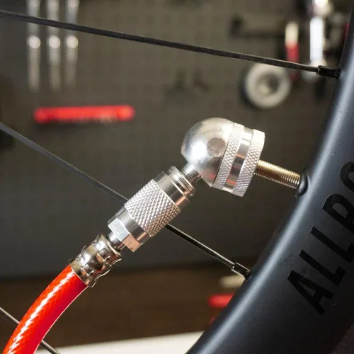 Miniatura 8 de Prestaflator - Inflador de neumáticos para bicicleta, herramienta de compresor de aire Presta & Schrader, funciona con neumáticos sin cámara