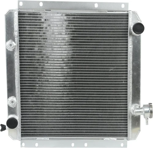 Miniatura 4 de Radiador de aluminio completo de 3 filas compatible con T-oyota Land Cruiser FJ40 FJ45 Series L6 1958-1984