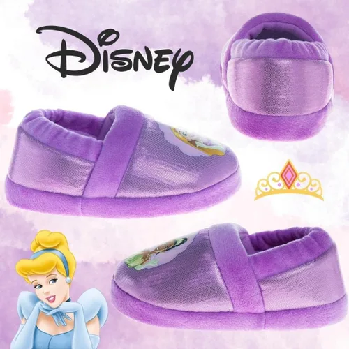 Miniatura 4 de DISNEY Pantuflas de princesa Encanto Cenicienta Ariel Jasmine Tianna para niñas ligeras cálidas cómodas suaves Aline Girls niños pequeños