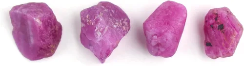 Miniatura 3 de OdrillionGems Piedras crudas, piedras preciosas naturales en bruto, piedra perforada en forma de luna de cuarzo, bricolaje hecho a mano, fabricación