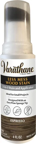 Miniatura 17 de Varathane 368033 - Tinte para madera con menos desorden y aplicador, 4 oz, gris humo