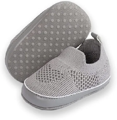 Clowora Unsex - Zapatos de lona para niños y niñas para recién nacidos antideslizantes suela suave para cuna zapatos casuales para bebés de 3 a 18