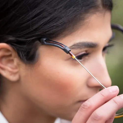 Miniatura 4 de Setex Gecko Grip Empuñaduras para gafas con punta de patilla, (2 pares negros) Fabricado en EE. UU., Innovadoras puntas de fibras