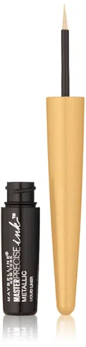 Miniatura 8 de Maybelline New York Master Precise Ink Metallic Liquid Liner, Black Comet, 0.06 onzas líquidas