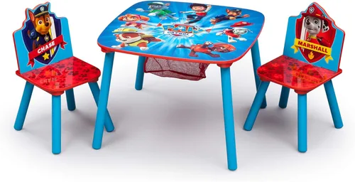 Miniatura 10 de Delta Children - Juego de mesa y silla para niños con almacenamiento (incluye 2 sillas) - Certificado Greenguard Gold - Ideal para manualidades