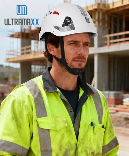 Miniatura 7 de UM ULTRAMAXX Safety Helmet Hard Hat, ANSI Z89.1 Approved Lightweight Vented Work Helmet, 6-Point Adjustable Ratchet Suspension Hardhat Ideal for