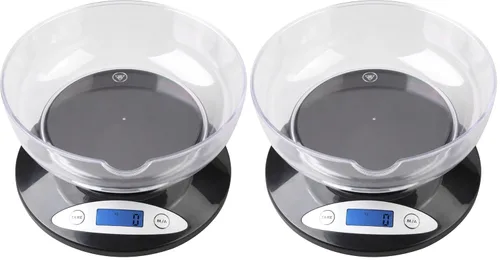 Miniatura 2 de Báscula de cocina electrónica Weighmax, Capacidad máx. de peso 2000 g / 5 lb, Negro