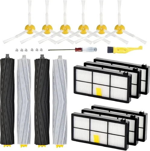 Piezas de repuesto compatibles con iRobot Roomba 960 980 981 985 900 Series, 890 880 805 860 870 871 800 Series Kit de accesorios de aspiradora (6