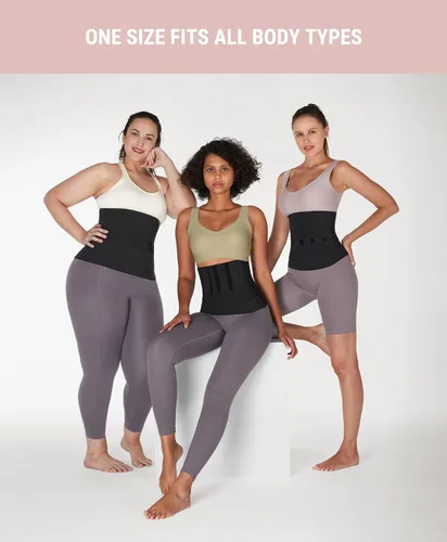 Miniatura 7 de FeelinGirl Entrenador de cintura para mujer, vendaje de agarre para abdomen, talla grande, reductor de cintura para gimnasio