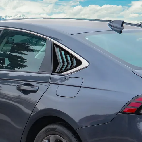 Miniatura 5 de Persianas laterales traseras compatibles con accesorios Honda Accord 2025 2026 2023 2024 estilo deportivo para Accord 11ª generación de rejillas