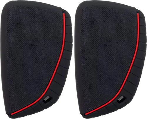 Miniatura 2 de REPROTECTING Funda de goma de silicona para llavero compatible con Chevy Chevrolet Silverado 1500 GMC Sierra 1500 2026-2022, Silverado Sierra 2500HD